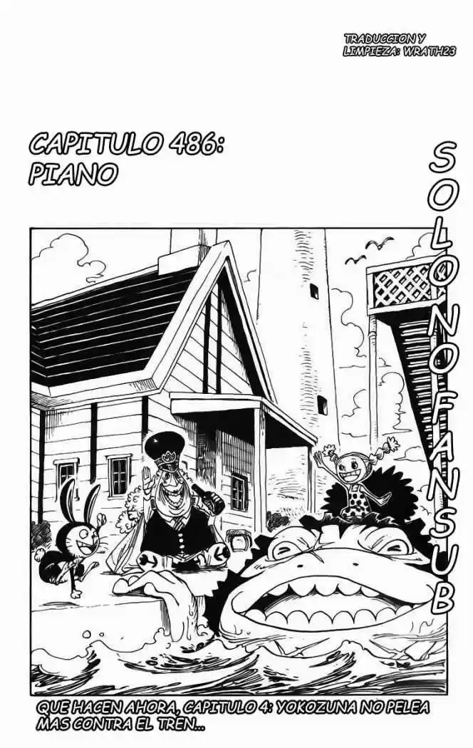 One Piece (1997) - Capítulo 486 - Página 1 - LectorTMOo