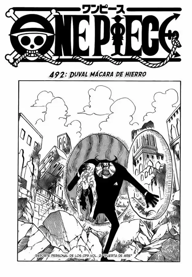 One Piece (1997) - Capítulo 492 - Página 1 - LectorTMOo