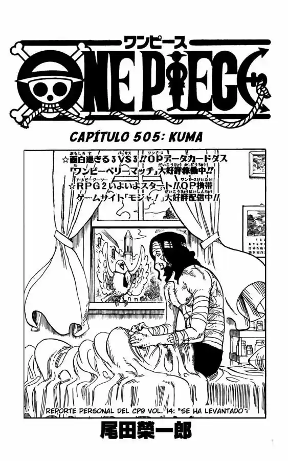 One Piece (1997) - Capítulo 505 - Página 1 - LectorTMOo