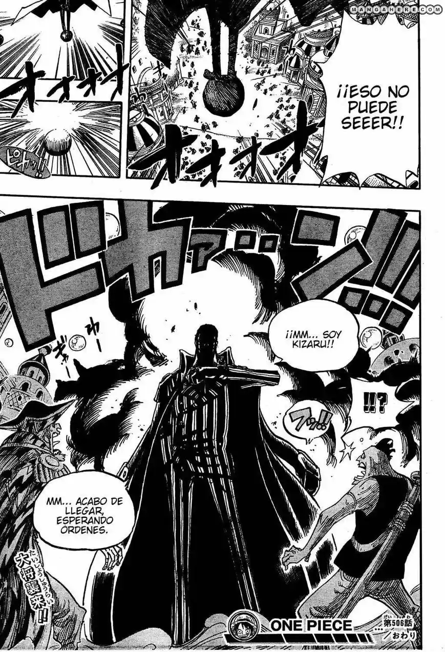 One Piece (1997) - Capítulo 506 - Página 19 - LectorTMOo