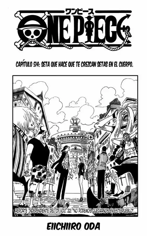One Piece (1997) - Capítulo 514 - Página 1 - LectorTMOo