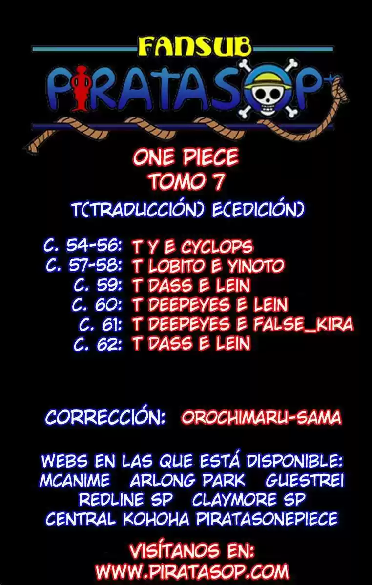 One Piece (1997) - Capítulo 54 - Página 26 - LectorTMOo