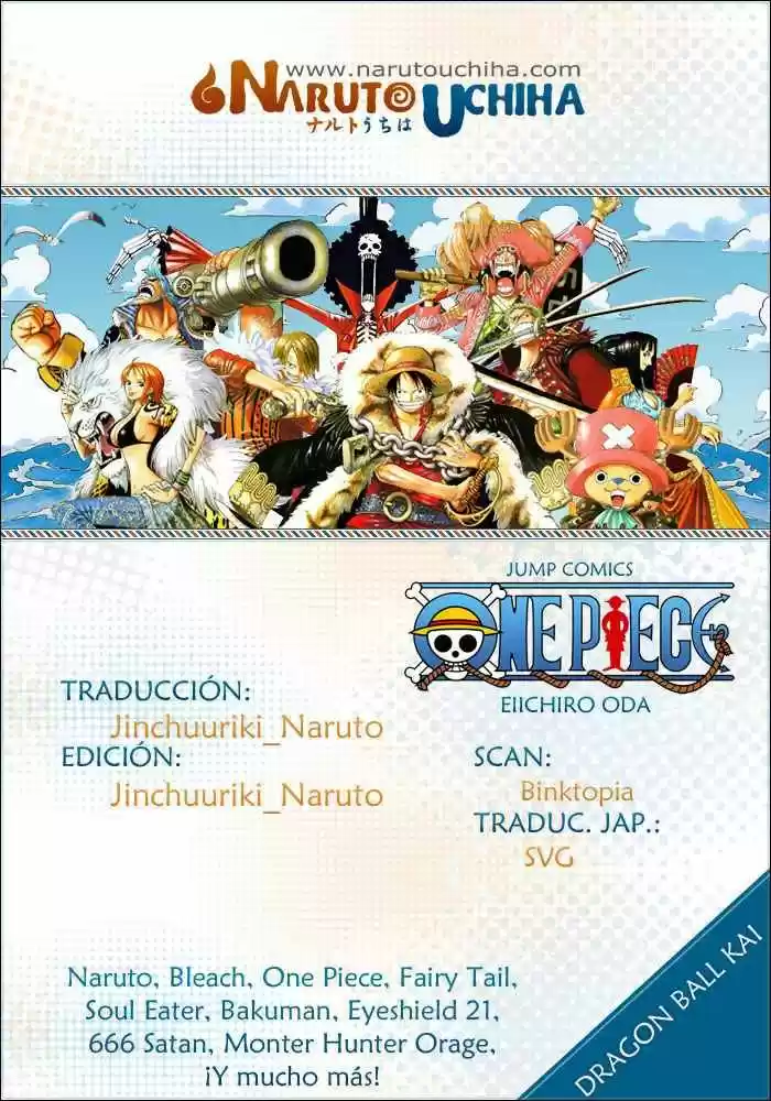 One Piece (1997) - Capítulo 554 - Página 1 - LectorTMOo