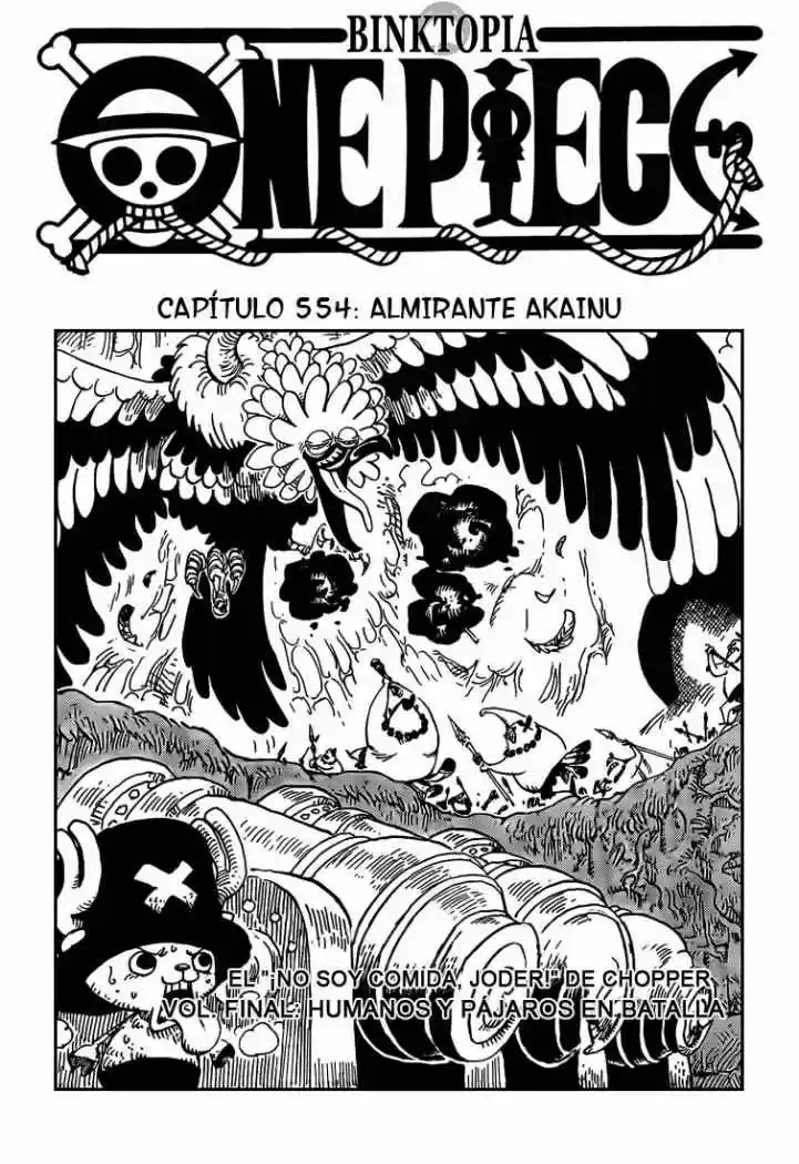 One Piece (1997) - Capítulo 554 - Página 3 - LectorTMOo