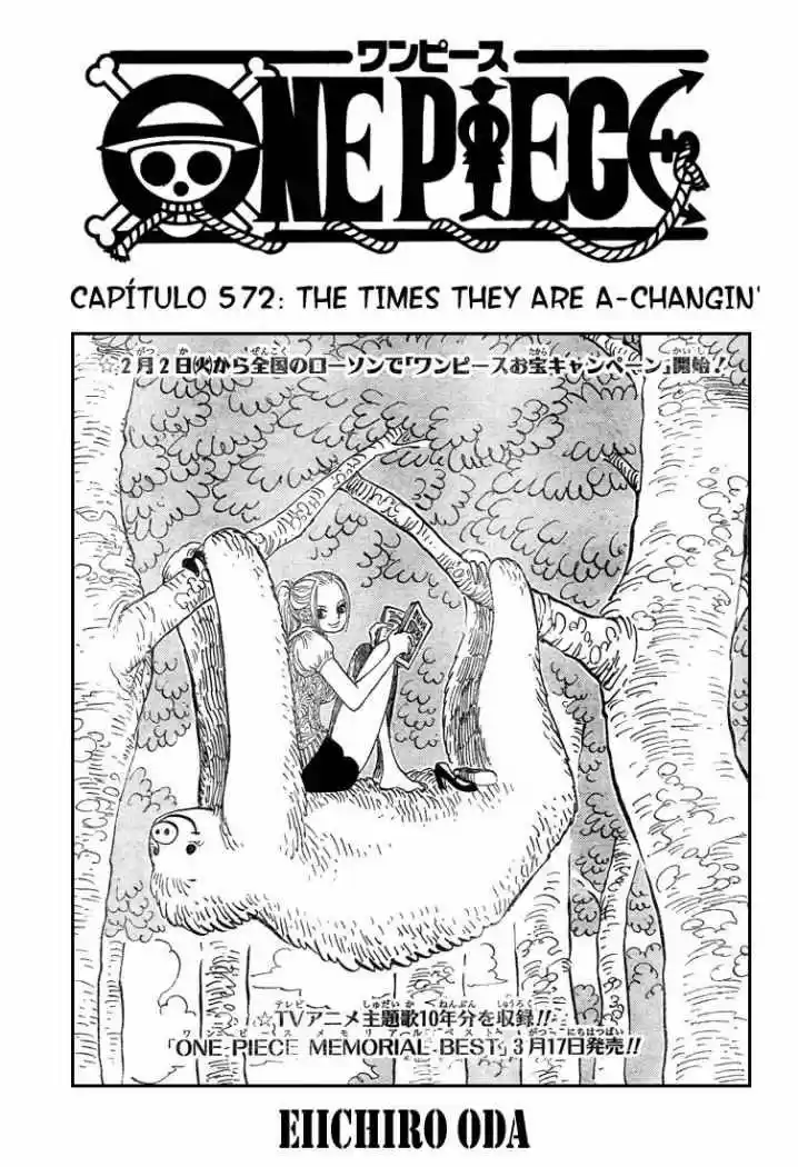 One Piece (1997) - Capítulo 572 - Página 2 - LectorTMOo