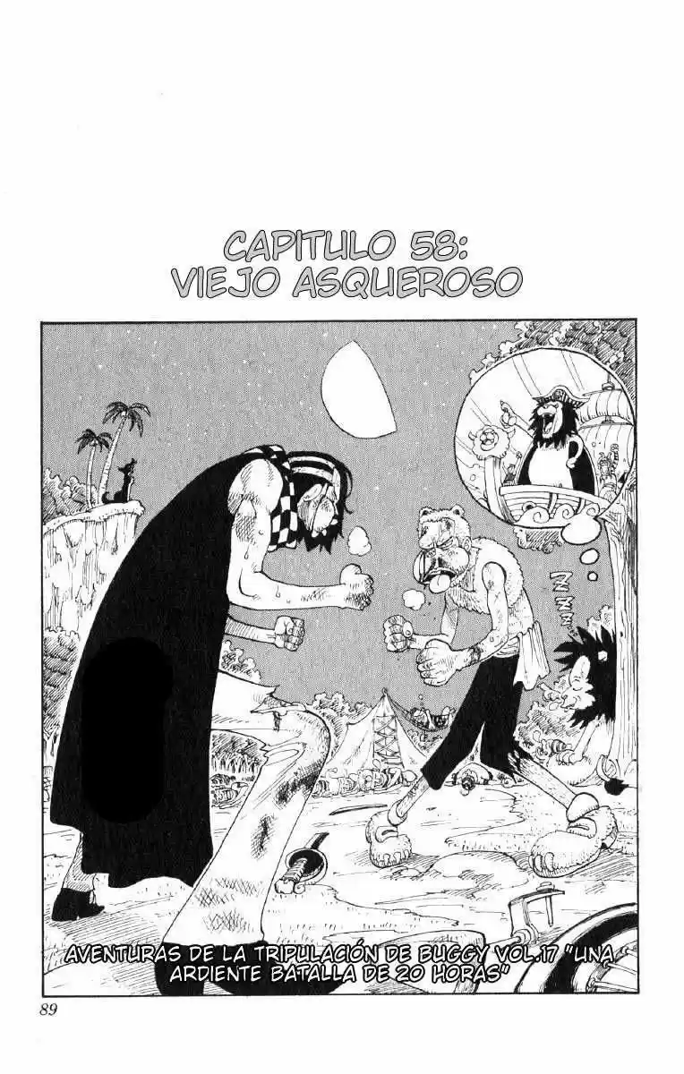 One Piece (1997) - Capítulo 58 - Página 1 - LectorTMOo