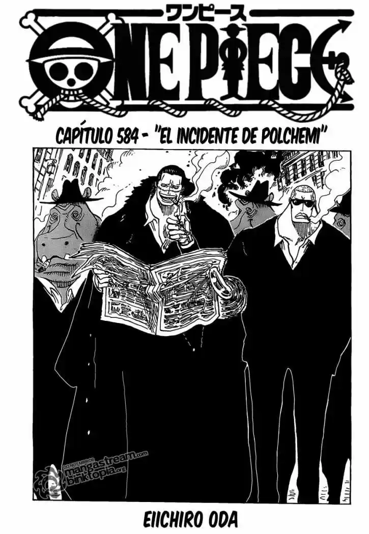One Piece (1997) - Capítulo 584 - Página 1 - LectorTMOo