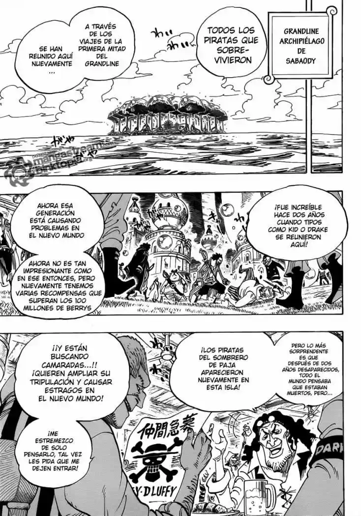 One Piece (1997) - Capítulo 598 - Página 5 - LectorTMOo