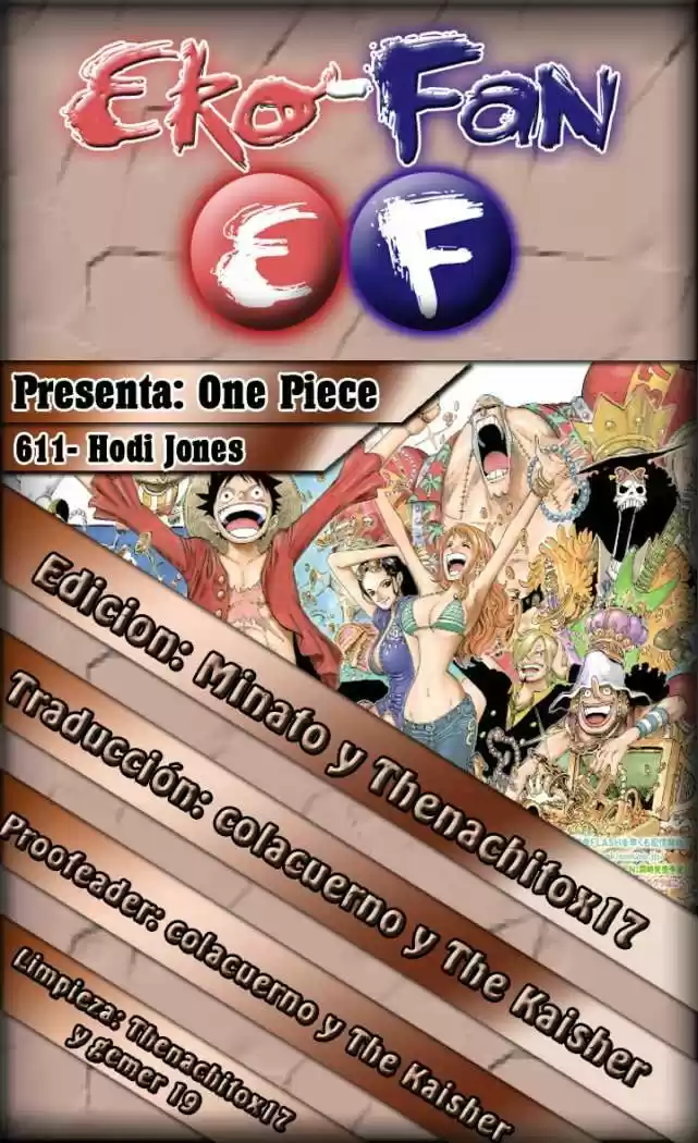 One Piece (1997) - Capítulo 611 - Página 1 - LectorTMOo