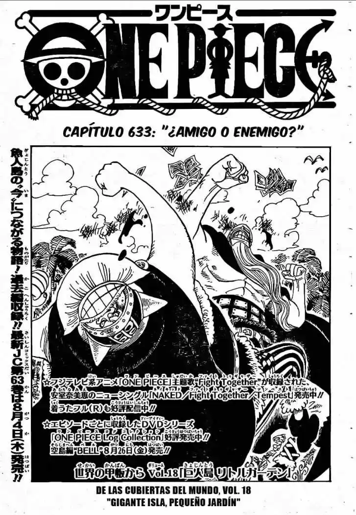 One Piece (1997) - Capítulo 633 - Página 1 - LectorTMOo
