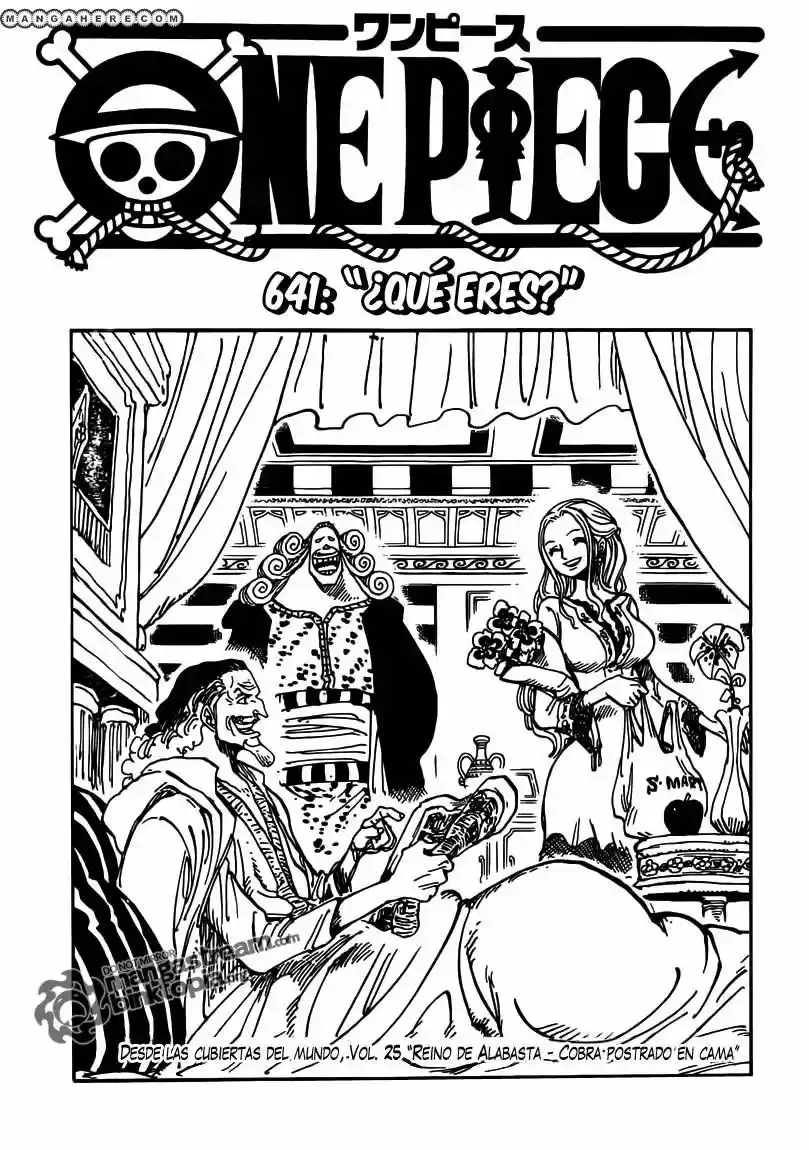 One Piece (1997) - Capítulo 641 - Página 1 - LectorTMOo