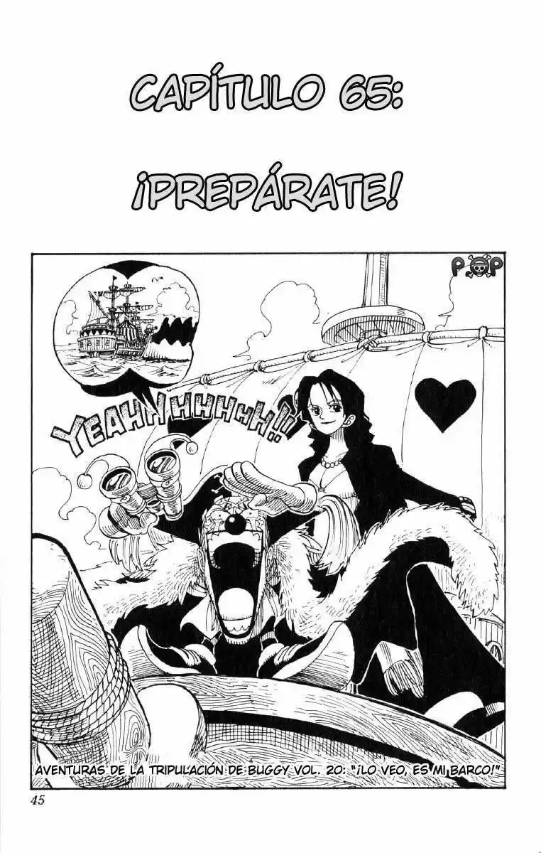 One Piece (1997) - Capítulo 65 - Página 1 - LectorTMOo