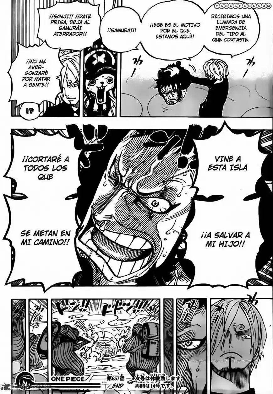 One Piece (1997) - Capítulo 657 - Página 16 - LectorTMOo