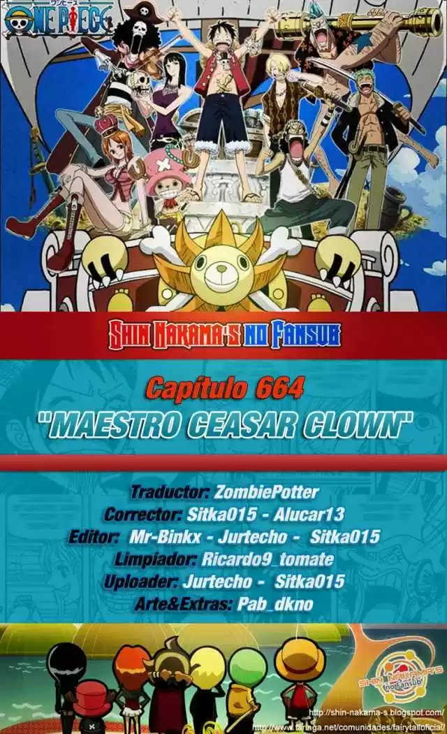 One Piece (1997) - Capítulo 664 - Página 1 - LectorTMOo