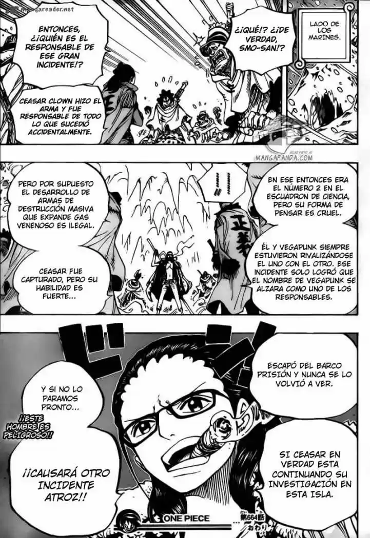One Piece (1997) - Capítulo 664 - Página 19 - LectorTMOo
