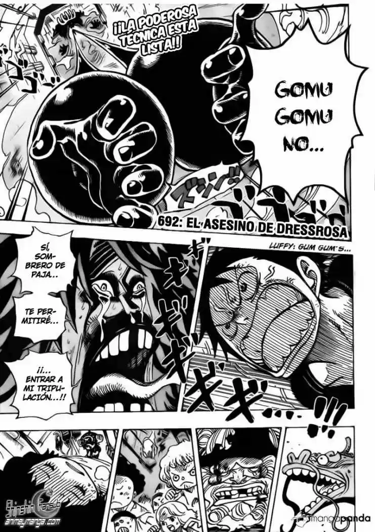 One Piece (1997) - Capítulo 692 - Página 4 - LectorTMOo