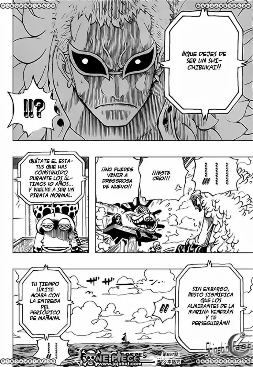 One Piece (1997) - Capítulo 697 - Página 19 - LectorTMOo