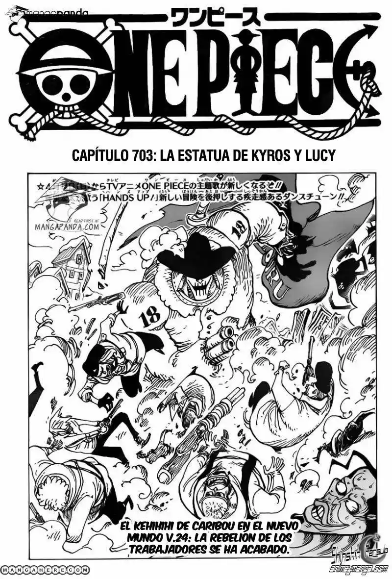 One Piece (1997) - Capítulo 704 - Página 2 - LectorTMOo