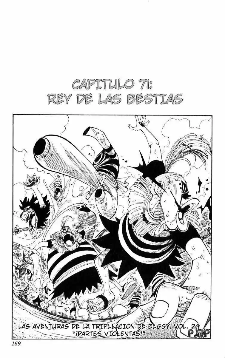 One Piece (1997) - Capítulo 71 - Página 1 - LectorTMOo