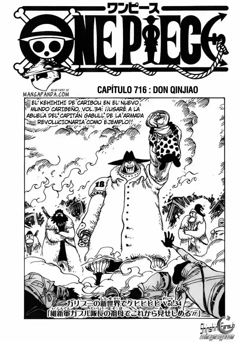 One Piece (1997) - Capítulo 716 - Página 3 - LectorTMOo
