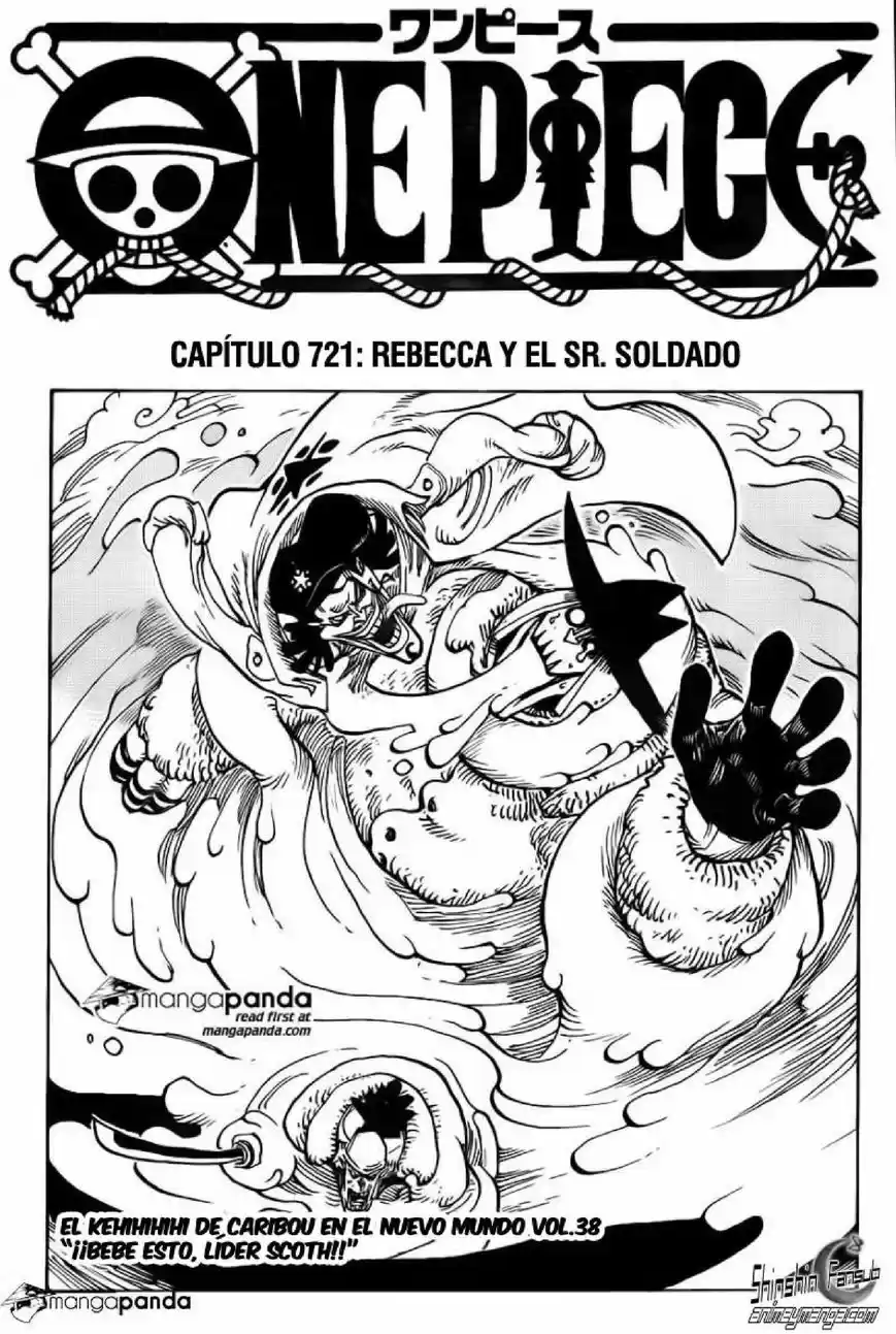 One Piece (1997) - Capítulo 721 - Página 3 - LectorTMOo