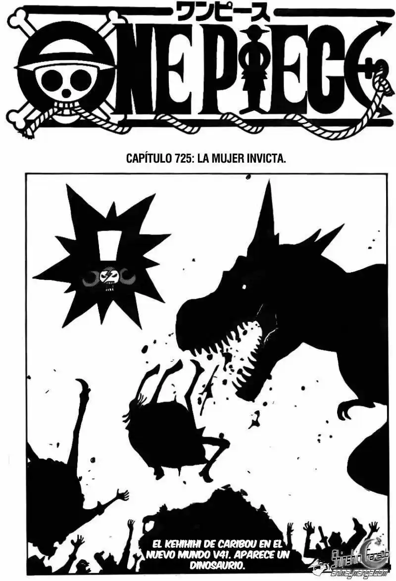 One Piece (1997) - Capítulo 725 - Página 3 - LectorTMOo