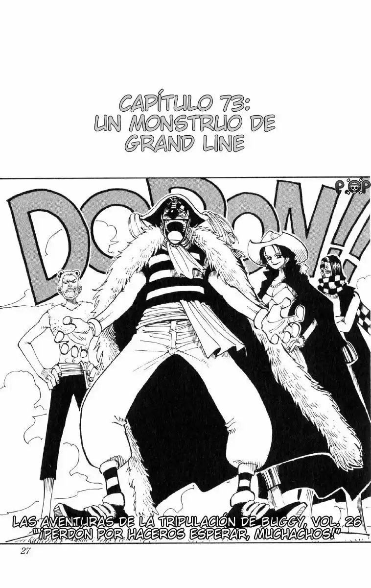 One Piece (1997) - Capítulo 73 - Página 1 - LectorTMOo