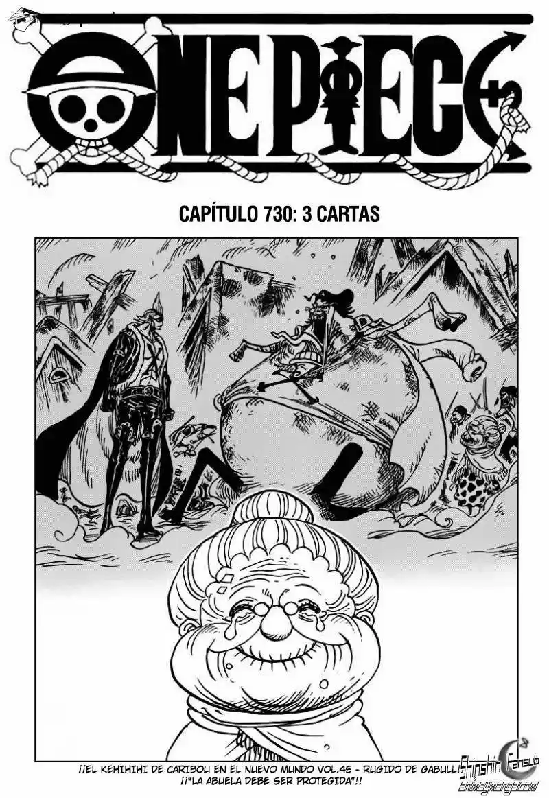 One Piece (1997) - Capítulo 730 - Página 2 - LectorTMOo