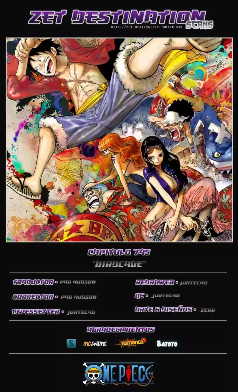 One Piece (1997) - Capítulo 746 - Página 1 - LectorTMOo