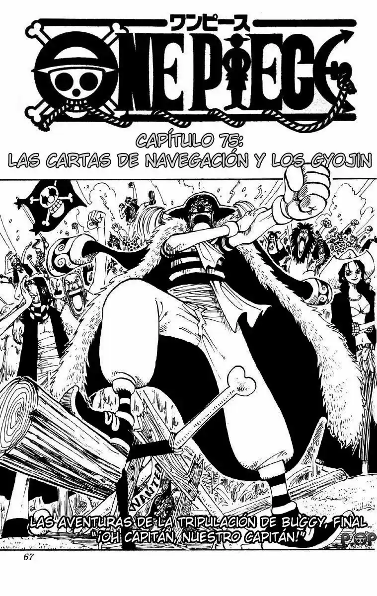 One Piece (1997) - Capítulo 75 - Página 1 - LectorTMOo