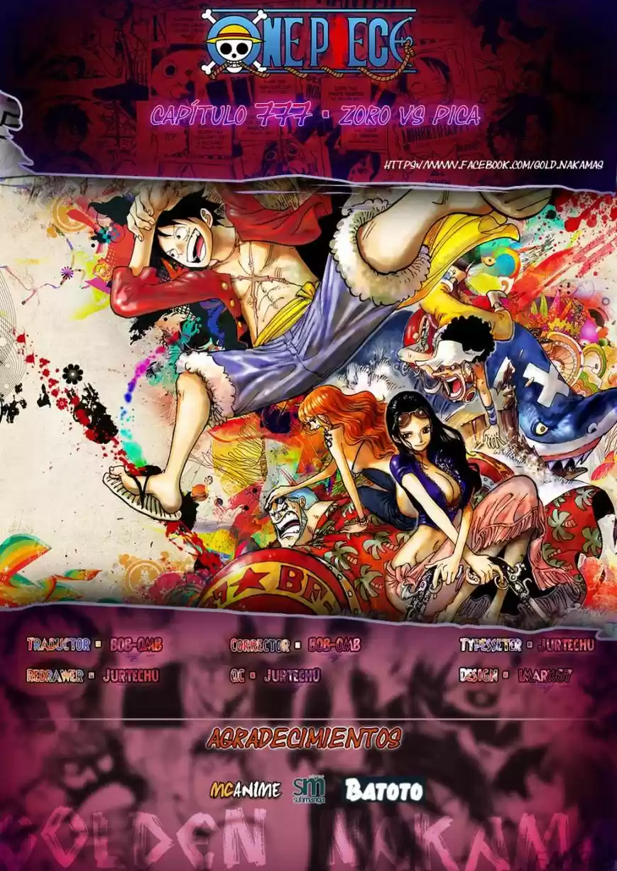 One Piece (1997) - Capítulo 777 - Página 1 - LectorTMOo