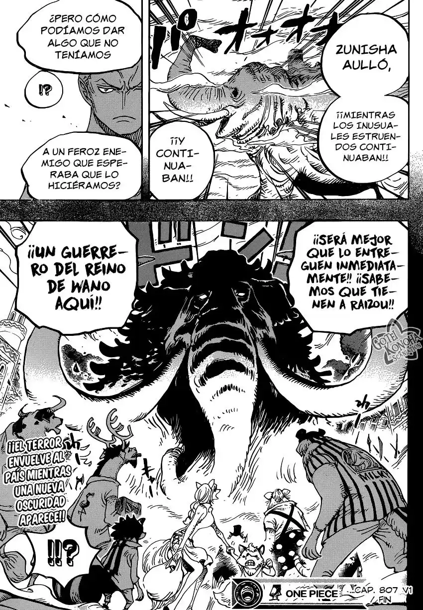 One Piece (1997) - Capítulo 807 - Página 17 - LectorTMOo