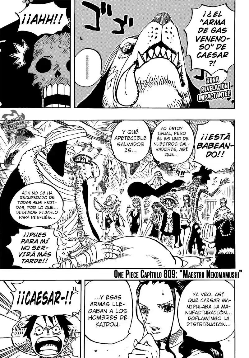 One Piece (1997) - Capítulo 809 - Página 6 - LectorTMOo