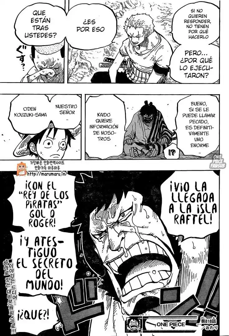 One Piece (1997) - Capítulo 818 - Página 16 - LectorTMOo