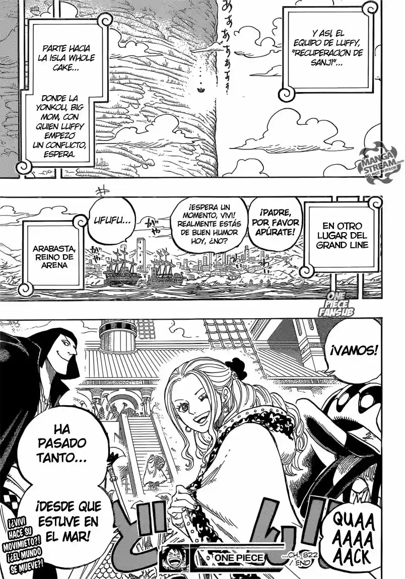 One Piece (1997) - Capítulo 822 - Página 18 - LectorTMOo