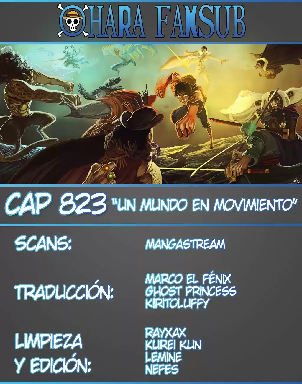 One Piece (1997) - Capítulo 823 - Página 1 - LectorTMOo