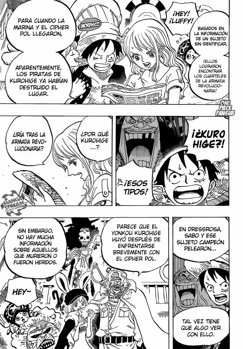 One Piece (1997) - Capítulo 824 - Página 5 - LectorTMOo