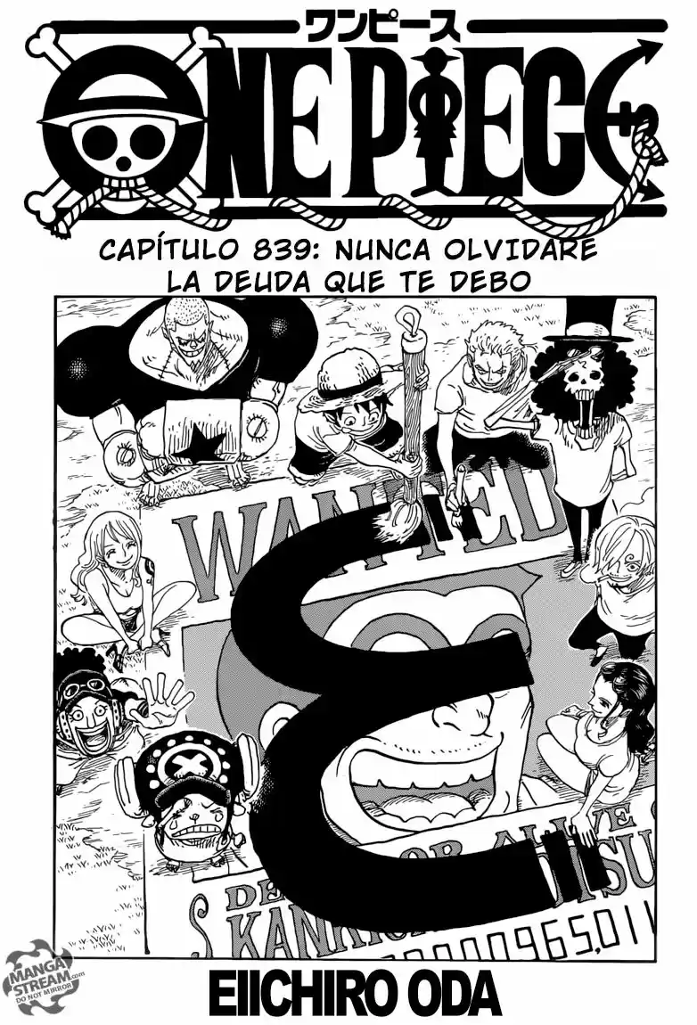 One Piece (1997) - Capítulo 839 - Página 2 - LectorTMOo