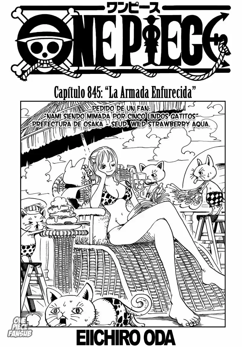 One Piece (1997) - Capítulo 845 - Página 2 - LectorTMOo