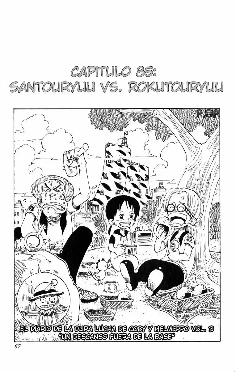 One Piece (1997) - Capítulo 85 - Página 1 - LectorTMOo