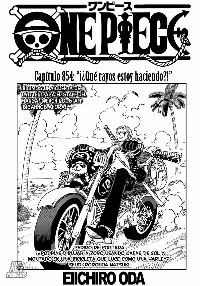 One Piece (1997) - Capítulo 854 - Página 2 - LectorTMOo