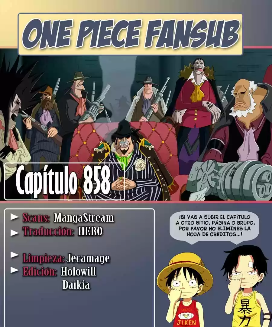 One Piece (1997) - Capítulo 858 - Página 2 - LectorTMOo