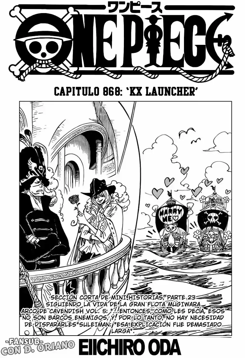 One Piece (1997) - Capítulo 868 - Página 2 - LectorTMOo