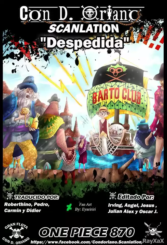 One Piece (1997) - Capítulo 870 - Página 2 - LectorTMOo