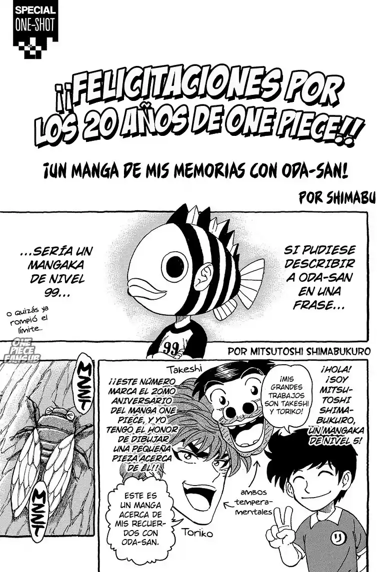 One Piece (1997) - Capítulo 873.5 - Página 2 - LectorTMOo