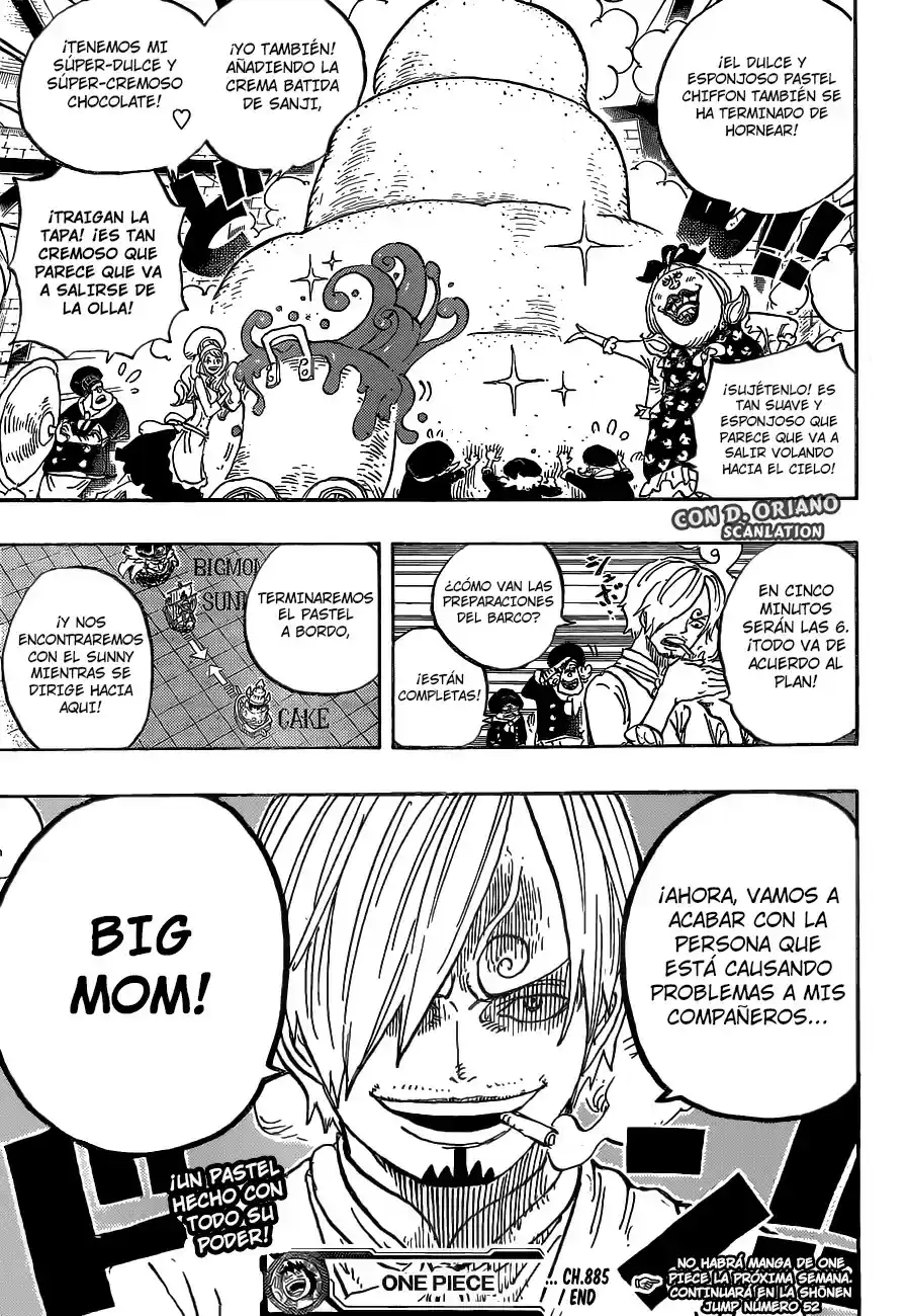 One Piece (1997) - Capítulo 885 - Página 16 - LectorTMOo