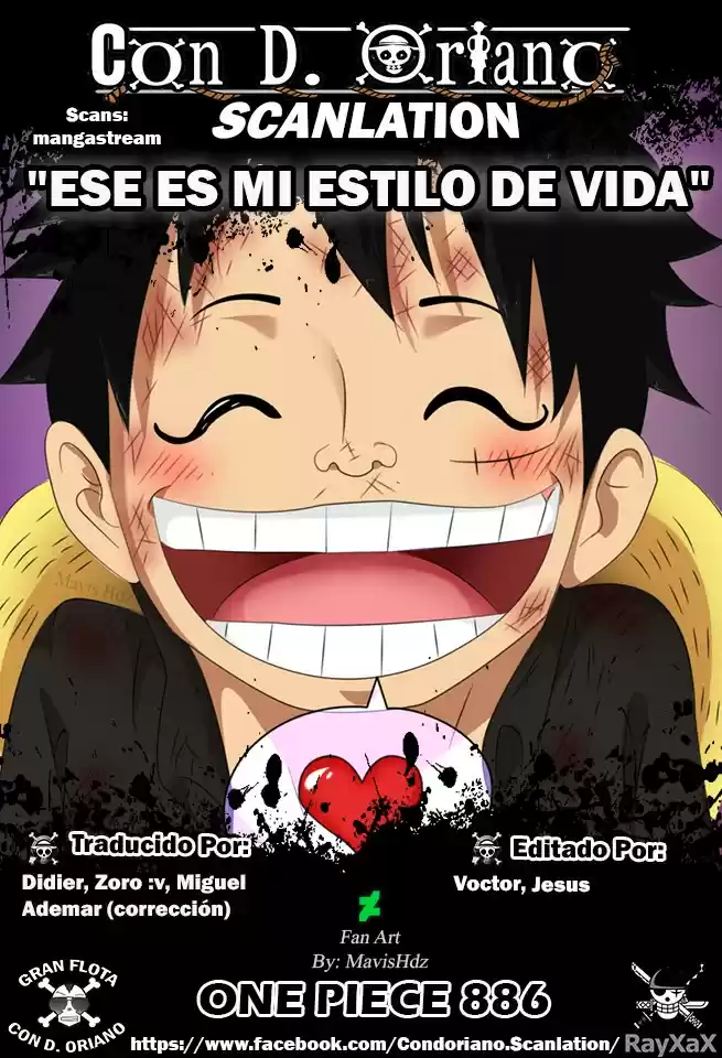 One Piece (1997) - Capítulo 886 - Página 1 - LectorTMOo