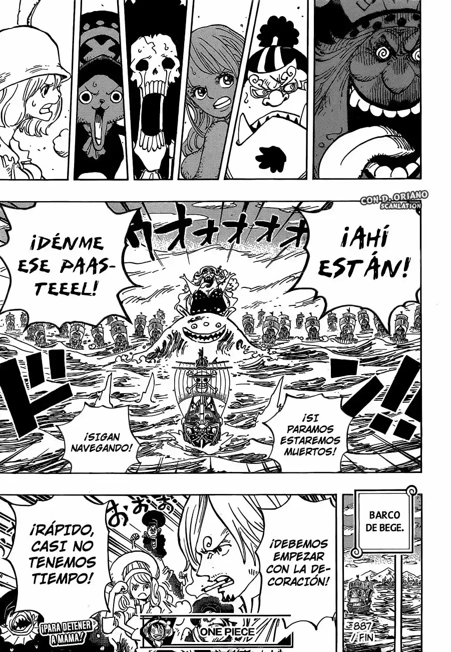 One Piece (1997) - Capítulo 887 - Página 16 - LectorTMOo