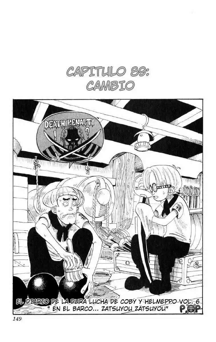 One Piece (1997) - Capítulo 89 - Página 1 - LectorTMOo
