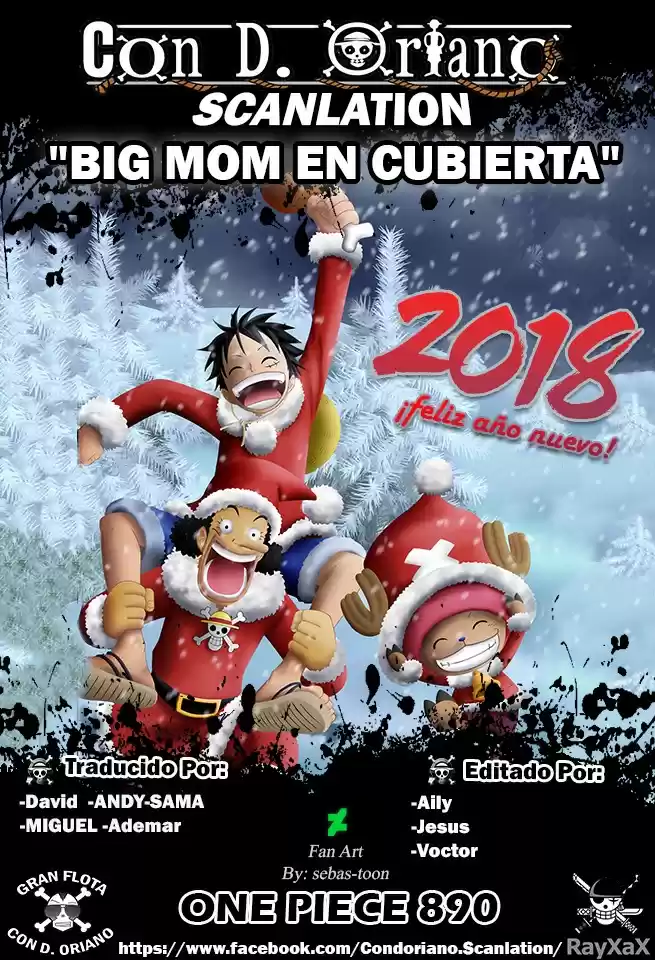 One Piece (1997) - Capítulo 890 - Página 1 - LectorTMOo